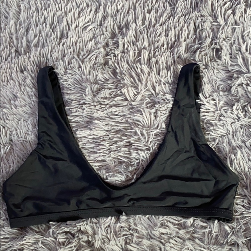 V neck bikini top